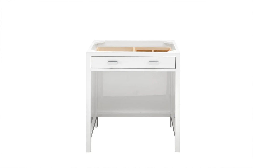 James Martin Addison 30" Countertop Unit, Glossy White