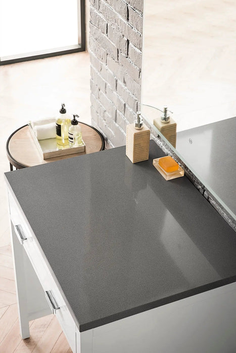 James Martin Addison 30" Countertop Unit, Glossy White