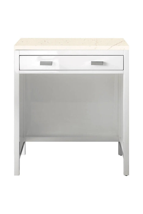 James Martin Addison 30" Countertop Unit, Glossy White