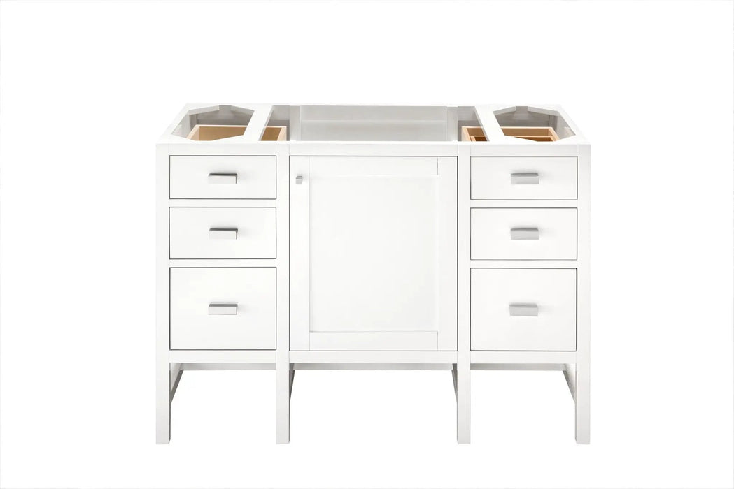 James Martin Addison 48" Single Bathroom Vanity, Glossy White