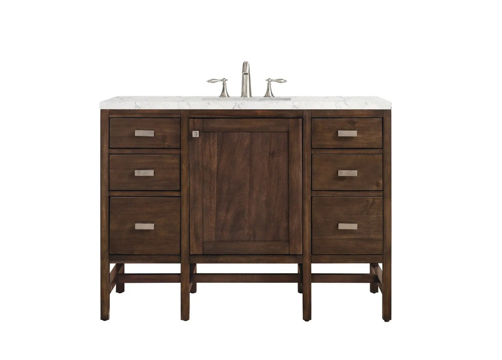 James Martin Addison 48" Single Bathroom Vanity, Mid-Century Acacia