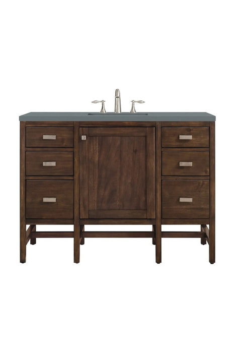 James Martin Addison 48" Single Bathroom Vanity, Mid-Century Acacia