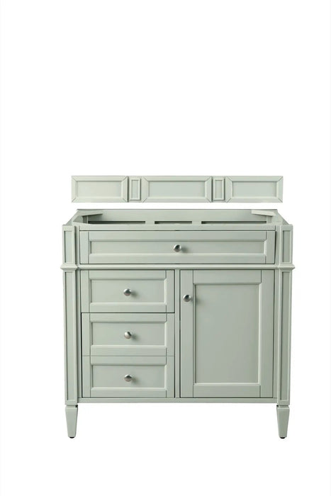 James Martin Brittany 36" Single Bathroom Vanity, Sage Green