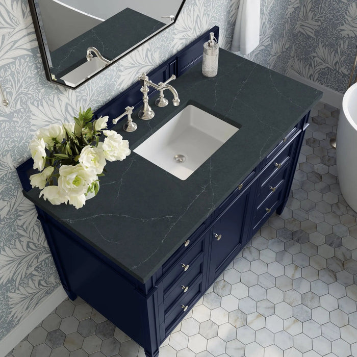James Martin Brittany 48" Single Bathroom Vanity, Victory Blue