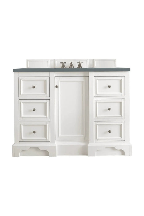James Martin De Soto 48" Single Bathroom Vanity, Bright White