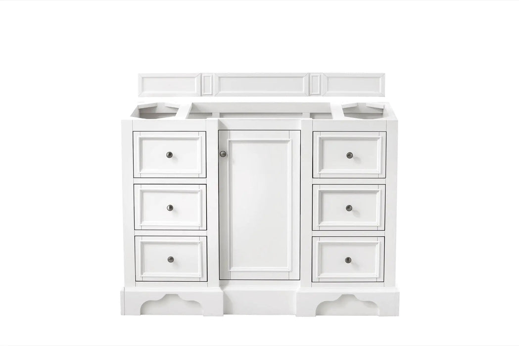 James Martin De Soto 48" Single Bathroom Vanity, Bright White