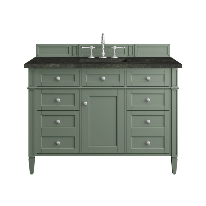 James Martin Brittany 48" Single Bathroom Vanity, Smokey Celadon