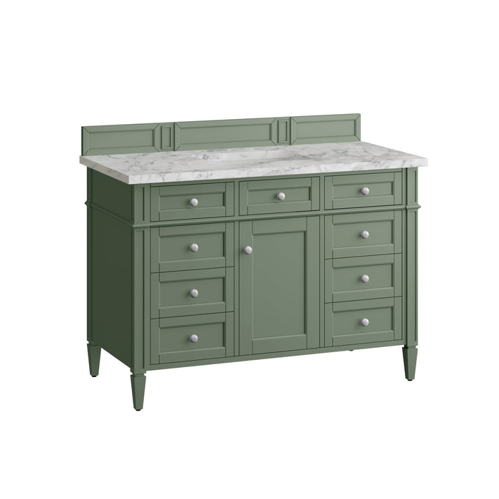 James Martin Brittany 48" Single Bathroom Vanity, Smokey Celadon