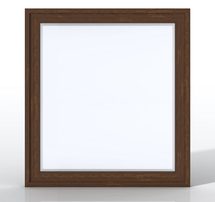 James Martin Addison 36" Mirror, Mid-Century Acacia