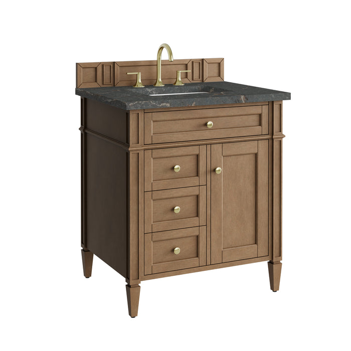 James Martin Brittany 30" Single Bathroom Vanity, Pecan