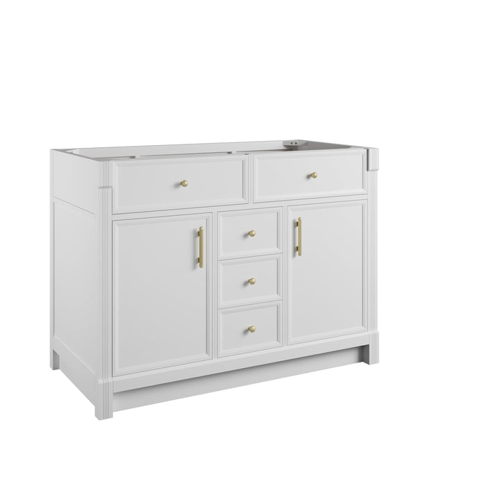 James Martin Bellshire 48" Single Bathroom Vanity, Bright White