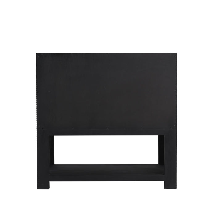 James Martin Lucian 36" Single Bathroom Vanity, Carbon Oak