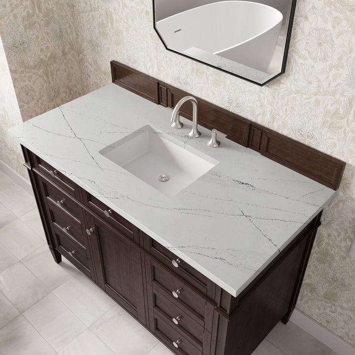James Martin Brittany 48" Single Bathroom Vanity, Burnished Mahogany