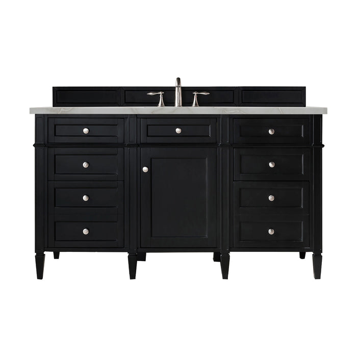 James Martin Brittany 60" Single Bathroom Vanity, Black Onyx