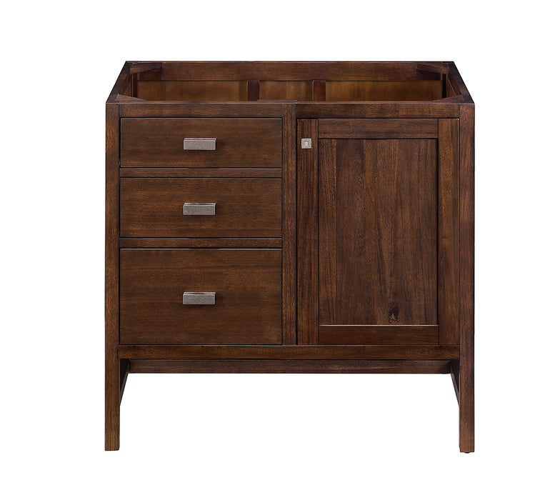 James Martin Addison 36" Single Bathroom Vanity, Mid-Century Acacia