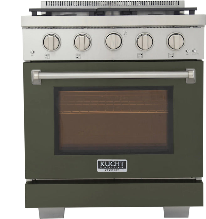 Kucht 30" Freestanding Professional Gas Range KFX3000X-G