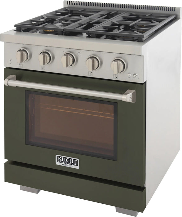 Kucht 30" Freestanding Professional Gas Range KFX3000X-G