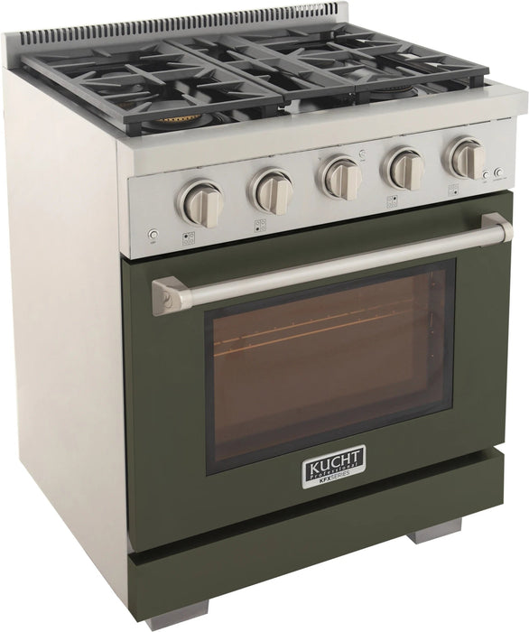 Kucht 30" Freestanding Professional Gas Range KFX3000X-G