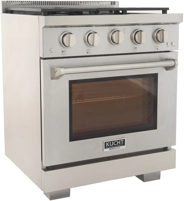 Kucht 30" Freestanding Professional Gas Range KFX3000X-S