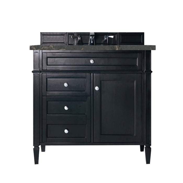 James Martin Brittany 36" Single Bathroom Vanity, Black Onyx