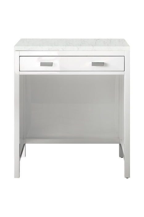 James Martin Addison 30" Countertop Unit, Glossy White
