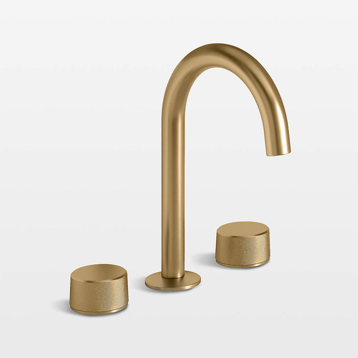 Kohler ® Components ® Brass Widespread Bathroom Sink Faucet and Handles 615175 - Farmhouse Kitchen and Bath