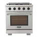 KUCHT 30 Inch Natural Gas, All Gas Freestanding Range in Stainless Steel KFX300 - K - Farmhouse Kitchen and Bath