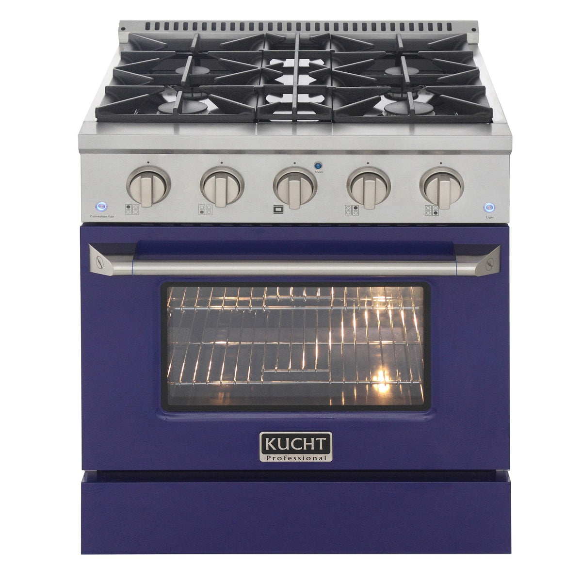 Kucht 30” Pro-Style Dual Fuel Range - KDF302-B - Farmhouse — Farmhouse ...