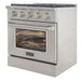 Kucht 30" Propane Range, Stainless Steel, Silver Oven Door, KNG301/LP - S - Farmhouse Kitchen and Bath