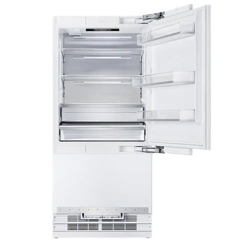 KUCHT 36” Built - In, Counter Depth, Stainless Steel Refrigerator KR360SD - Farmhouse Kitchen and Bath