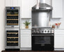 Kucht 36" Gas Range, Stainless Steel with Black Door, KNG361 - K - Farmhouse Kitchen and Bath