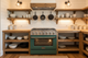 Kucht 36" Gas Range, Stainless Steel with Green Oven Door, KNG361-G
