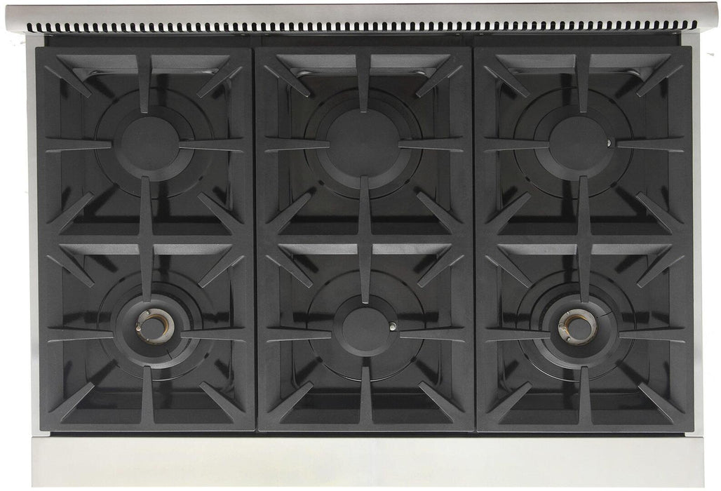 KUCHT 36 Inch Gas Sealed Burner Rangetop - KFX369T - K - Farmhouse Kitchen and Bath