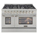 Kucht 48” Pro - Style Kitchen Dual Fuel Range - KDF482 - Farmhouse Kitchen and Bath