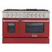 Kucht 48” Pro - Style Kitchen Dual Fuel Range - KDF482/LP - S - Farmhouse Kitchen and Bath