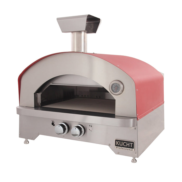Kucht Napoli | Stainless Steel, Countertop & Gas - powered Pizza Oven - Farmhouse Kitchen and Bath