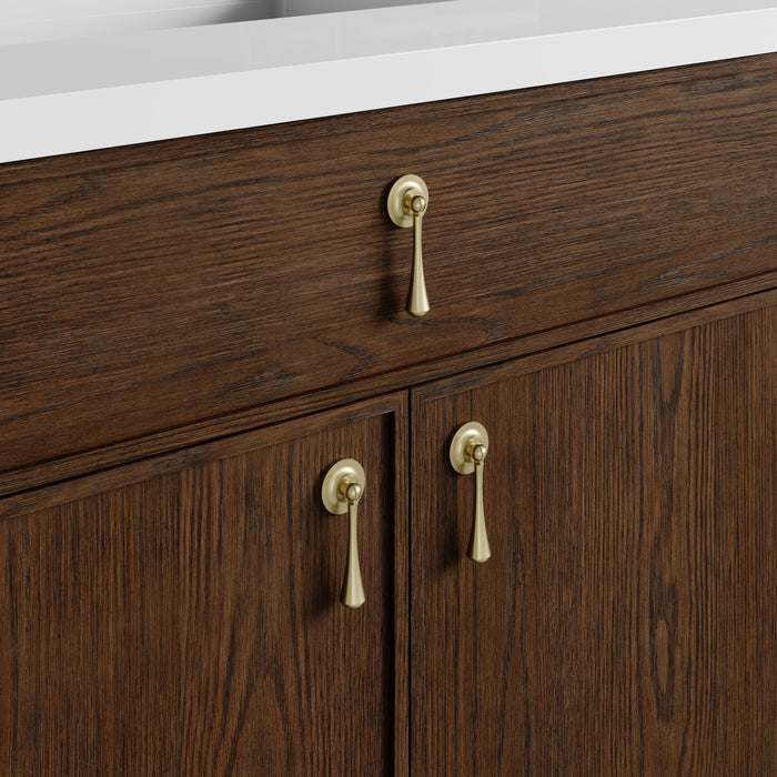 James Martin Kinnsden 36" Single Bathroom Vanity, Sable Oak