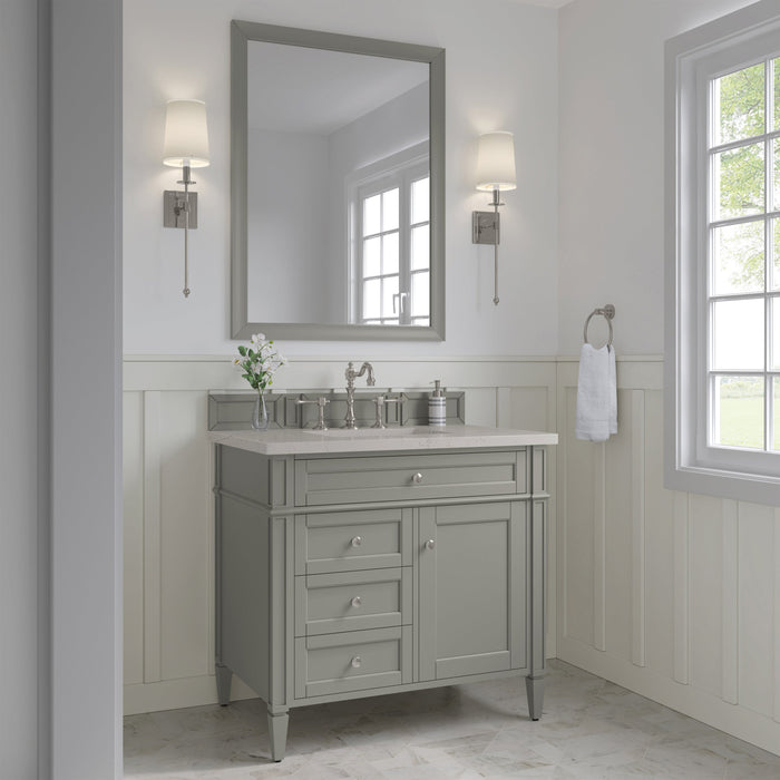 James Martin Brittany 36" Single Bathroom Vanity, Urban Gray
