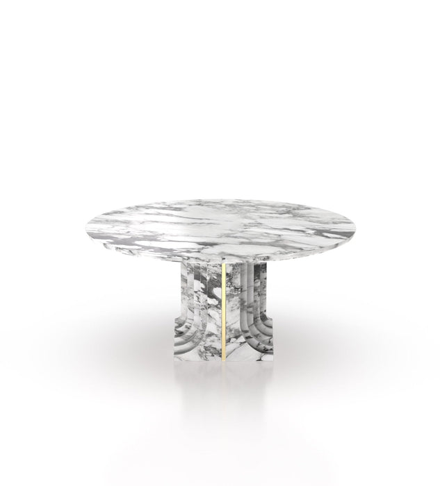 La Chloé 60 Marble Round Table