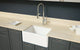 Latoscana 24″Reversible Fireclay Sink Model — LNR2418W