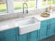 Latoscana 30″ Reversible Fireclay Sink Model — LFS3018W