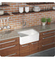 Latoscana 27" Single Bowl Apron Reversible Fireclay Kitchen Sink — LTW2718W
