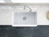 Latoscana Stainless Steel Grid SSG - LTW3619W for fireclay sink LTW3619W - Farmhouse Kitchen and Bath