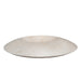 light travertine natural stone ufo shape sink honed and filled SKU NTRSTC17 Size (D)21" (H)6" side view product shot