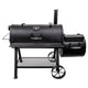 Longhorn Reverse Flow Smoker, Black