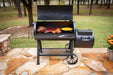 Longhorn Reverse Flow Smoker, Black - Farmhouse Kitchen and Bath