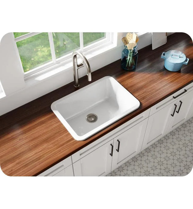 LaToscana 27"  Fireclay Sink Undermount LUM2719W