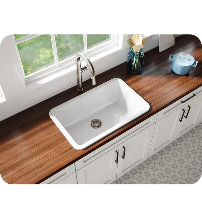 LaToscana 30" Fireclay Sink Undermount  LUM3019W