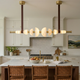 Lumina Alabaster Linear Chandelier