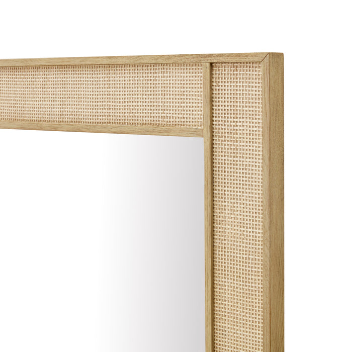 James Martin Solene 28" Mirror, Seaside Oak